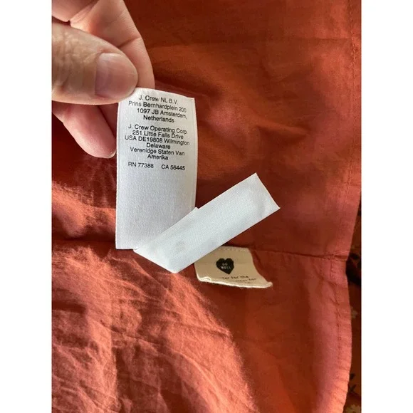 Madewell Rust Floral Midi Dress - Picture 10 of 12